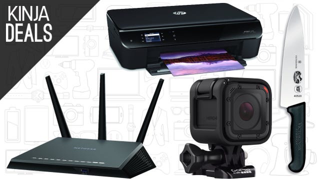 Today's Best Deals: $40 Printer, GoPro Session, Popular Chef's Knife, and More