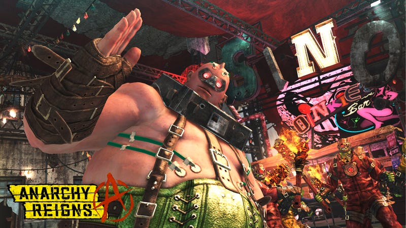 Illustration for article titled This Lizard Piggy Went to Anarchy Reigns