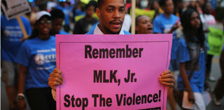 Anti-violence march in Chicago (Scott Olson/Getty Images)