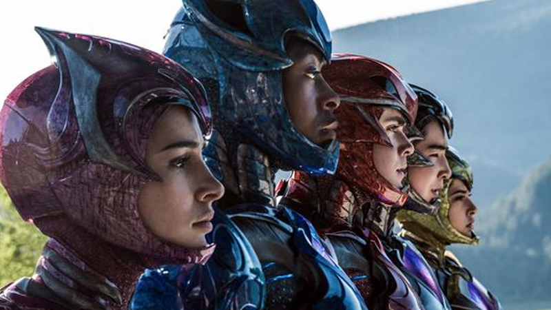 Illustration for article titled Get a Closer Look at the Weird Texture of the Power Rangers Movie Uniforms