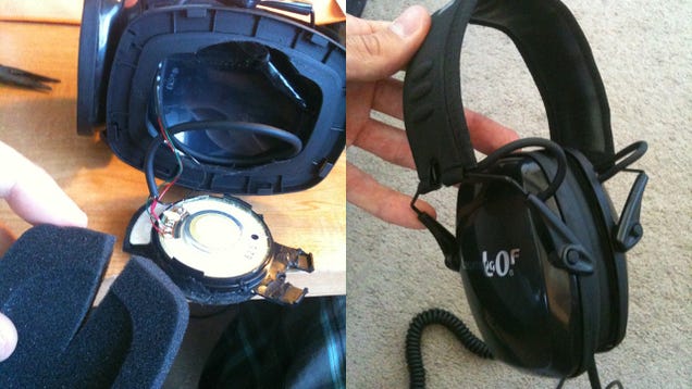 Fix a Broken Pair of Headphones with $20 Earmuffs