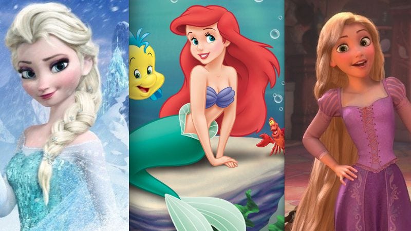 Illustration for article titled A new, crazy fan theory connects Frozen, Tangled, and The Little Mermaid