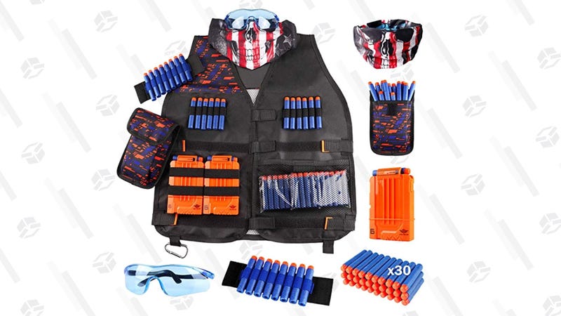 nerf sticky vest