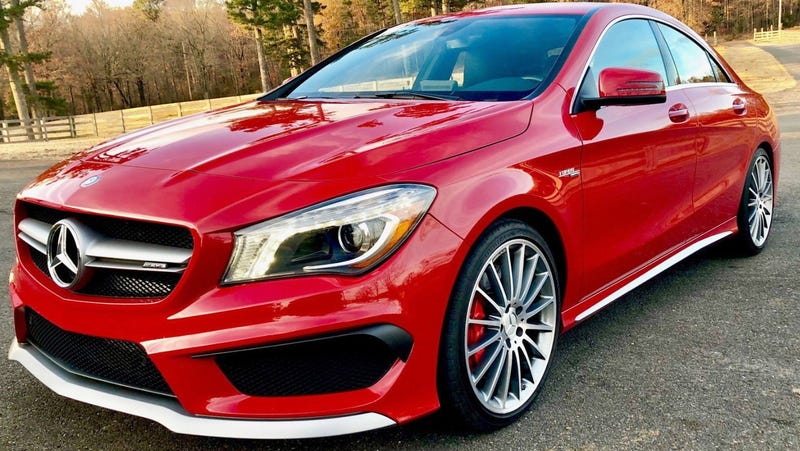 Illustration for article titled At $29,900, Will This 2015 Mercedes Benz CLA45 AMG Find Some New Friends?