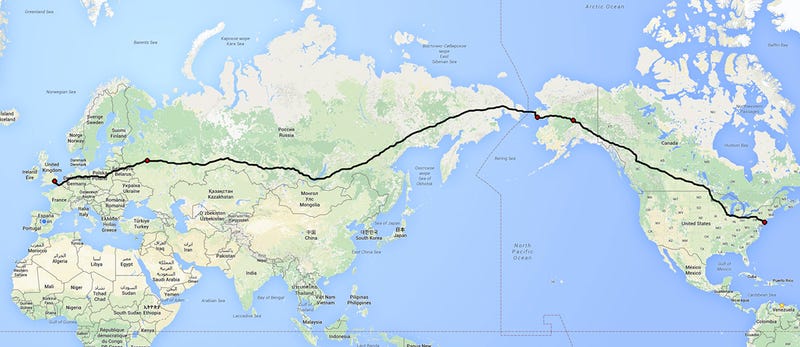 El faraónico proyecto ruso para unir Londres y Nueva York