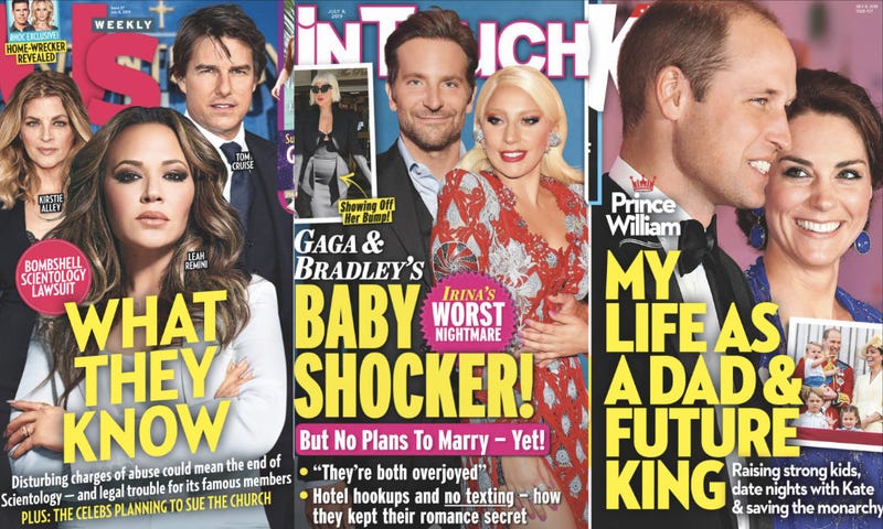 Illustration for article titled This Week In Tabloids: A New Lawsuit Against Scientology Could Shake Up Hollywood Forever