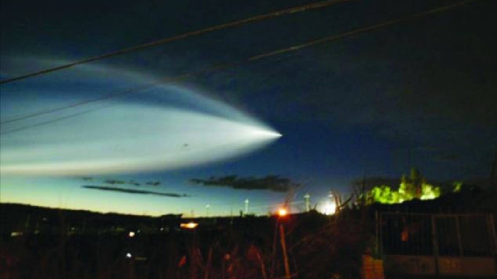 Blazing UFO Causes Chinese Airport Closure