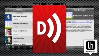 downcast app add subscription podcast