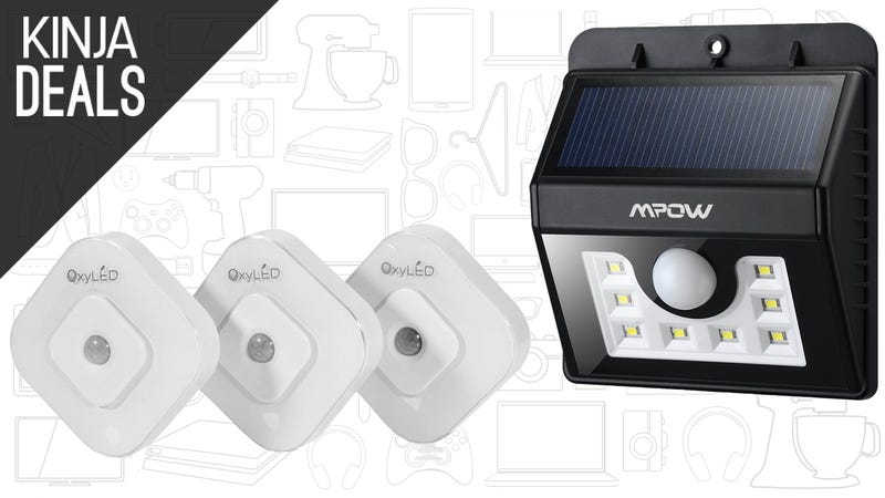 Illustration for article titled Light Up Your House With These Motion-Sensing LED Deals