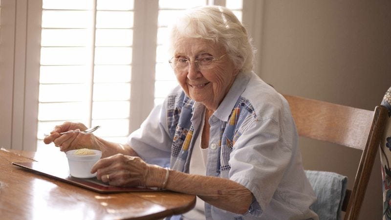 Illustration for article titled Assisted Care Facility Hits Grand Fucking Slam With Little Styrofoam Cups Of Sherbet