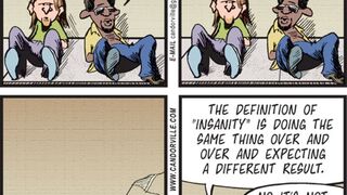 Illustration for article titled Candorville Comic: Insanity