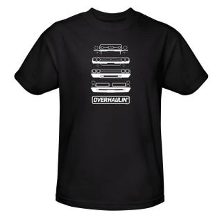 Illustration for article titled Can you spot what's wrong on the Overhaulin' shirt?