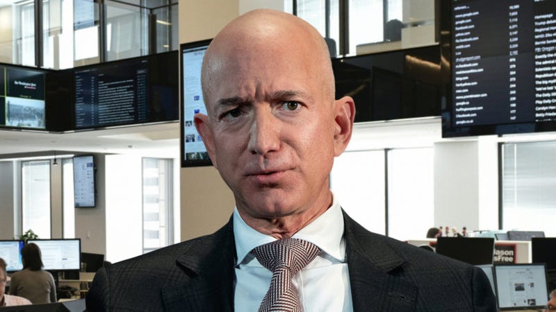 Illustration for article titled Furious Jeff Bezos Reams Out ‘Washington Post’ Editors After Catching Another Copy-Editing Mistake