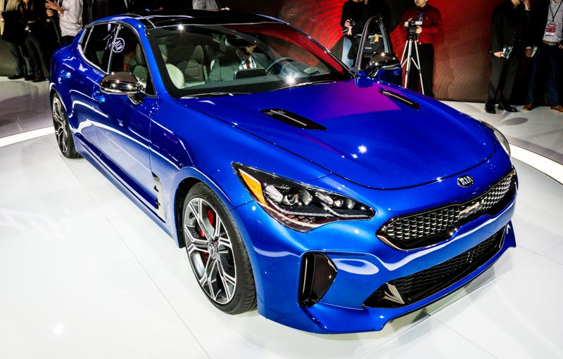 How Would You Configure Your 2018 Kia Stinger Photo Credit Jared Auslander Jalopnik
