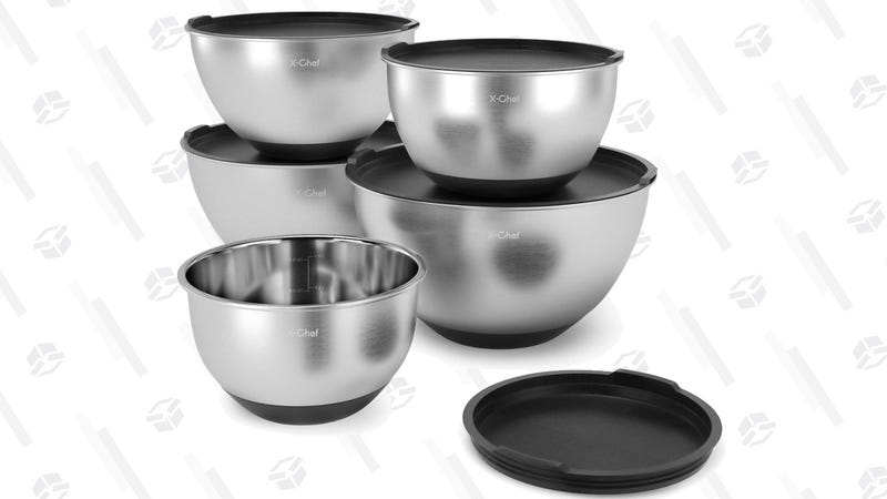 X-Chef Mixing Bowl Set | $28 | Amazon | Promo code CMFQ5ENC