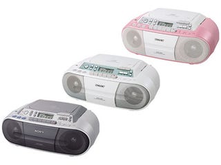 Illustration for article titled Sony CFD-S01 Karaoke Boom Box