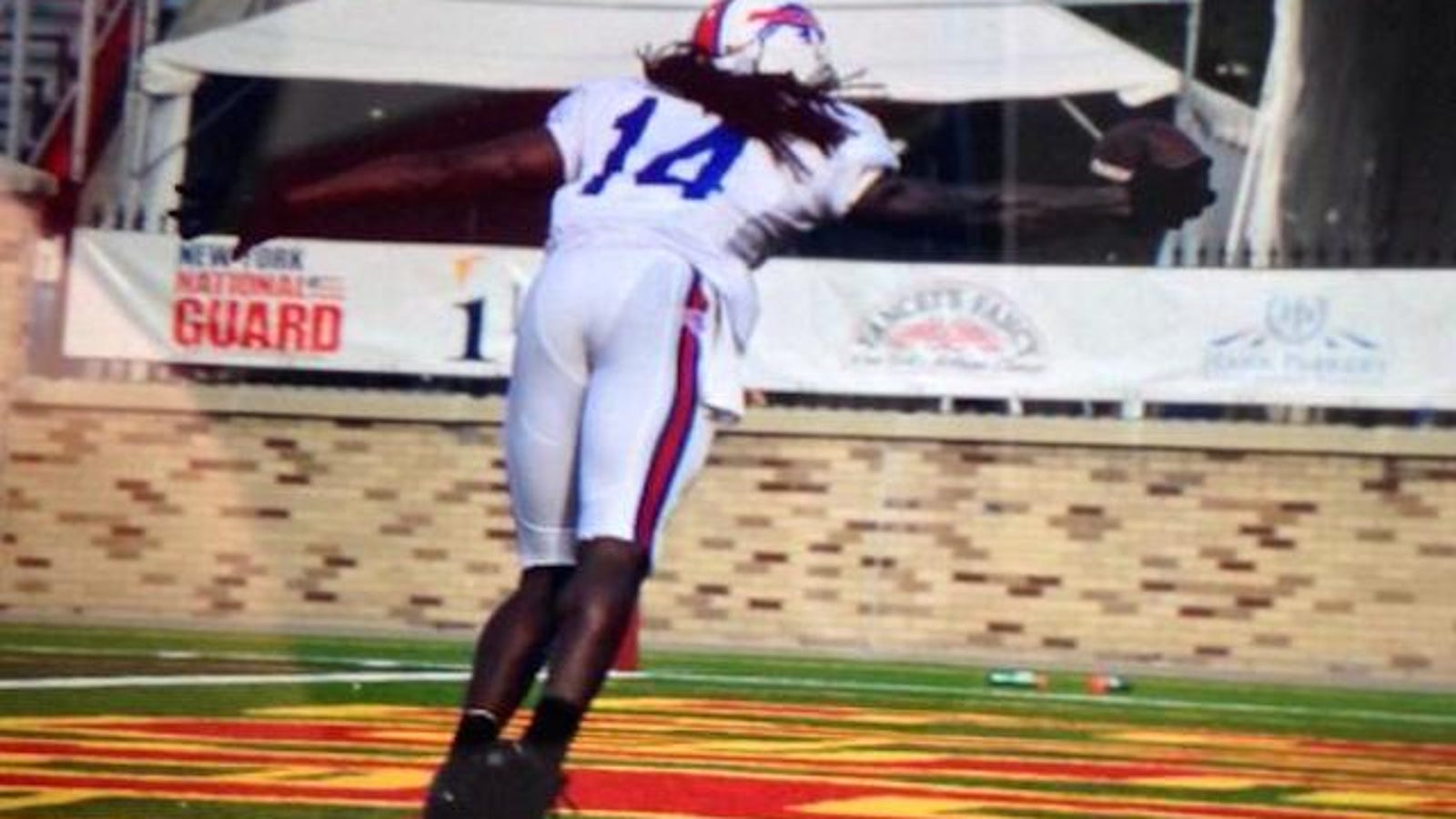 Bills WR Sammy Watkins Trips, Recovers, Makes Terrific OneHanded Catch