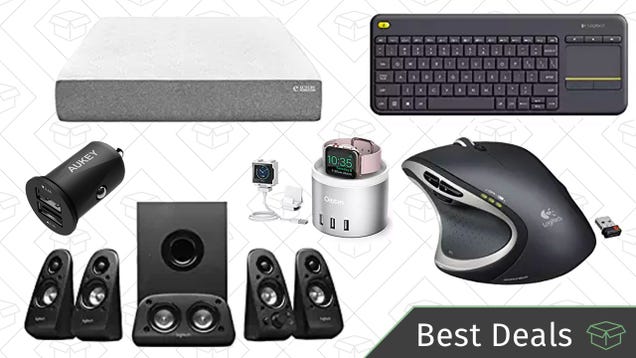 All The Best Deals: Logitech Gold Box, Mattress Sale, Charging Station, and More