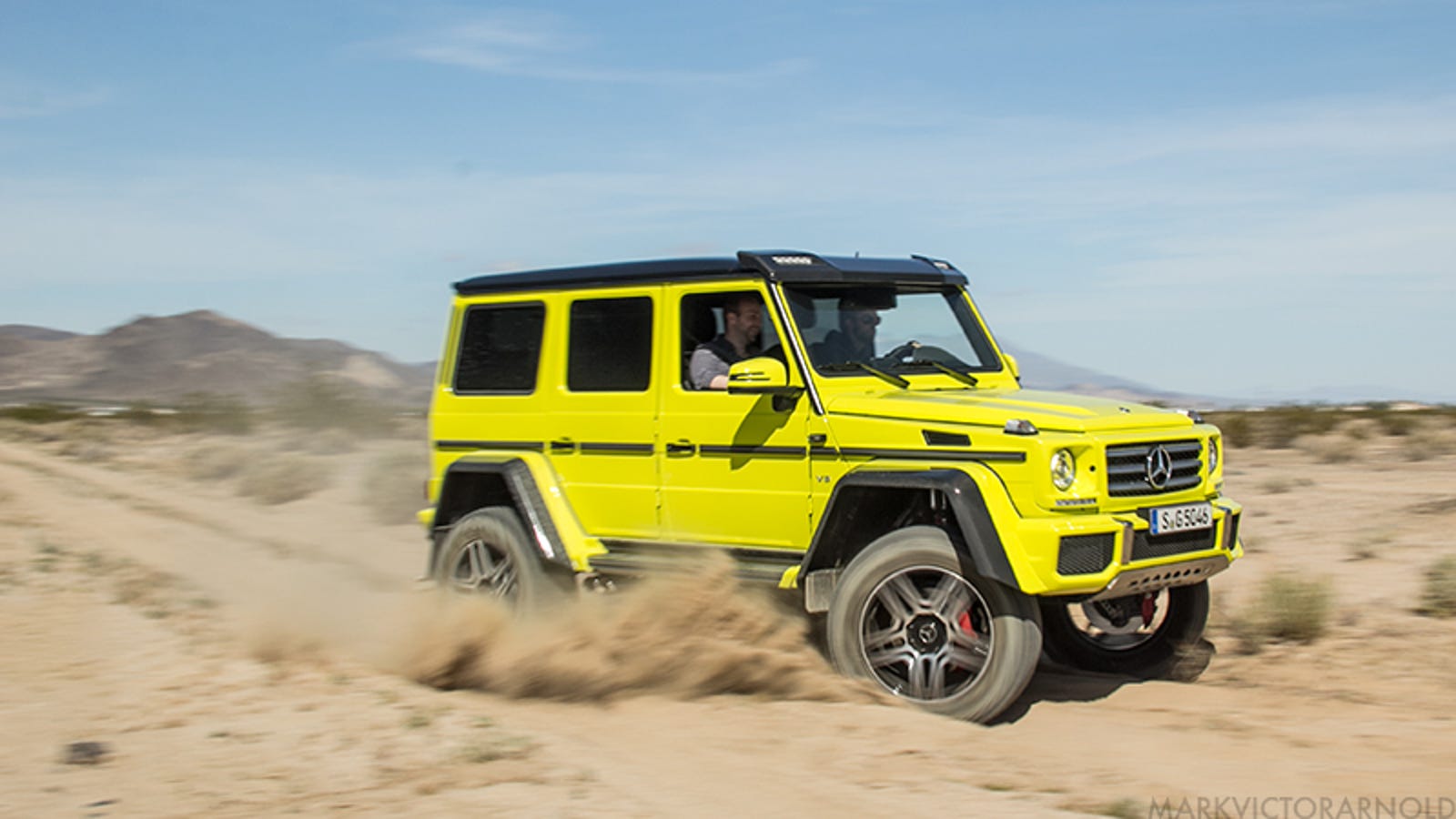 Driving A 240 000 Mercedes Truck Off The Edge Of Reality