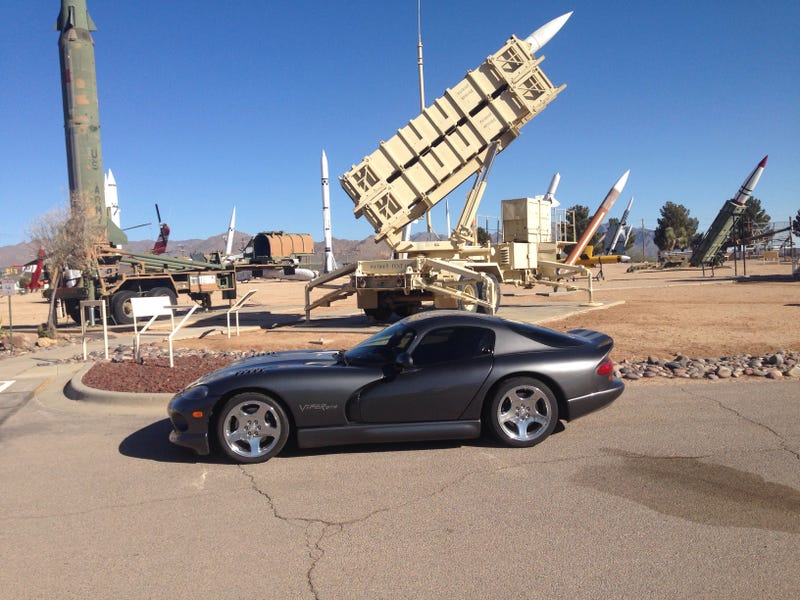 Took the Viper to visit some fellow missiles at White Sands Missile Range