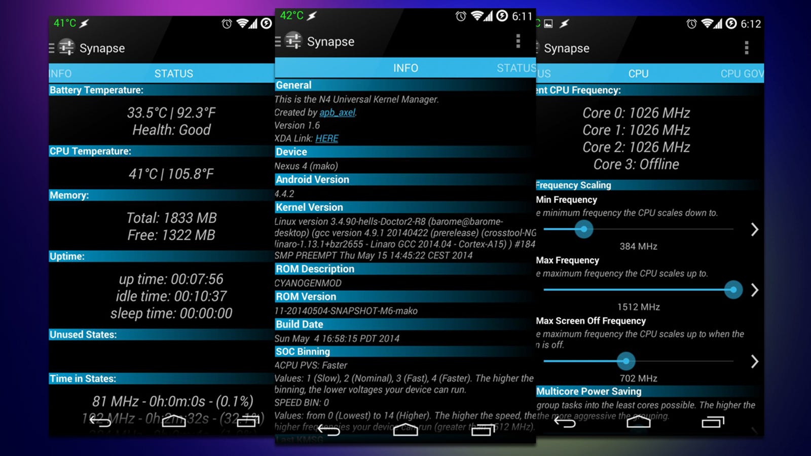 iscream kernel android