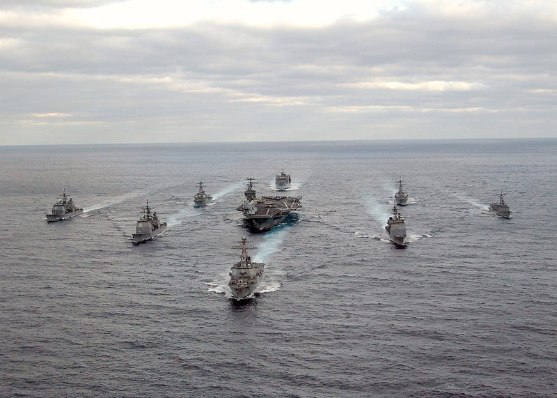 Illustration for article titled US Navy turns seawater into fuel.