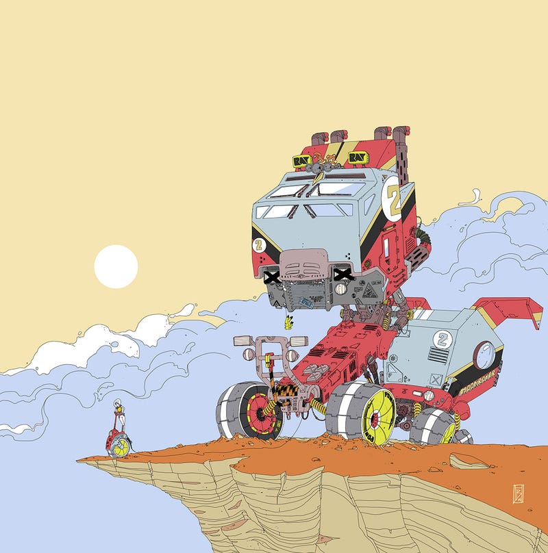 Illustration for article titled Optimus...Is That You? What Has Moebius Done To You?