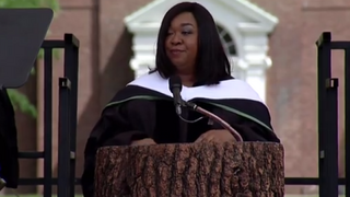Shonda Rhimes speaking at Dartmouth University commencement June 8, 2014YouTube screenshot