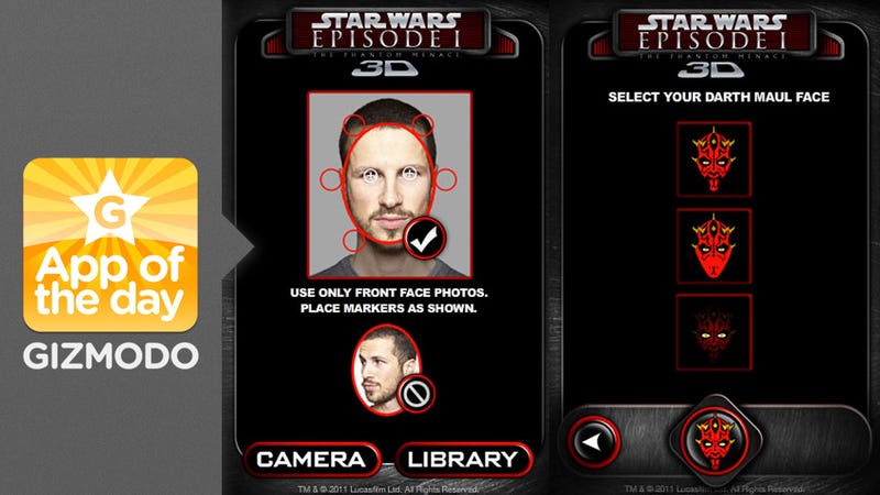 Illustration for article titled Darth Maul Me: A Red Face and Spikes? Sign Me Up