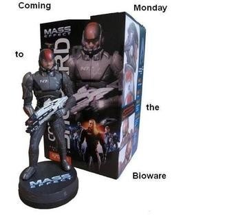 Illustration for article titled Bioware Tweets Reveal Figurine, Print Sale