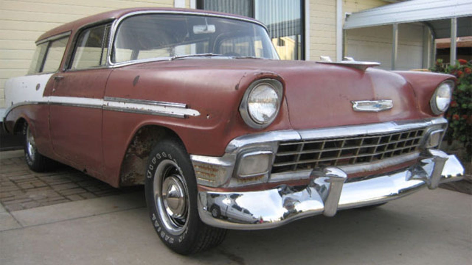 1956 Chevrolet Nomad has serious project car hell potential