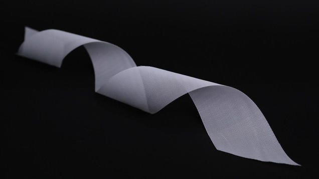A Broken 3D Printer Inspired This Futuristic Fabric