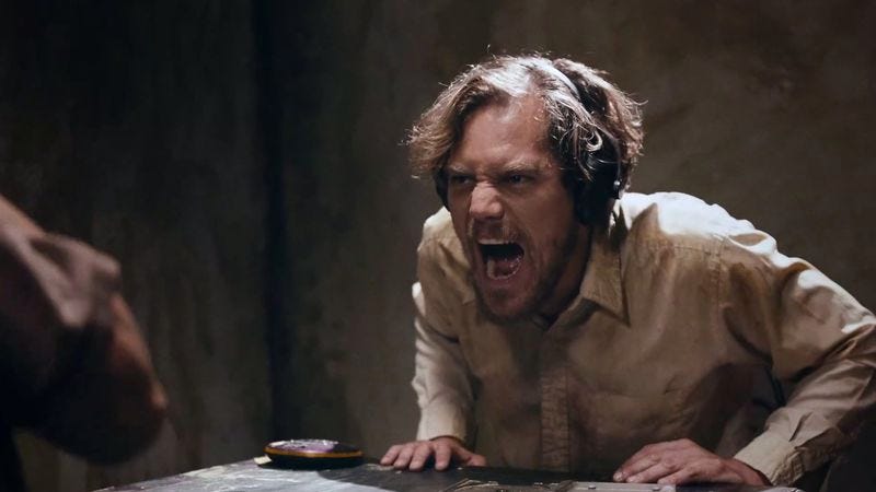 Illustration for article titled Michael Shannon goes absolutely insane in the new Deerhoof video