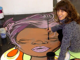 Latina artist Sofia Maldonado