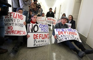 Illustration for article titled Planned Parenthood Defunding Intensifies Budget Faceoff