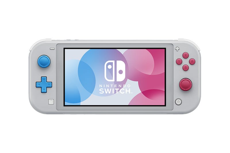 Illustration for article titled The Nintendo Switch Lite Is Getting A Lovely Pokémon Sword and Shield Edition