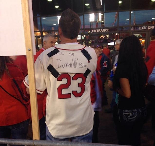 Cardinals Fans Get Ugly In Clash With Ferguson Protesters