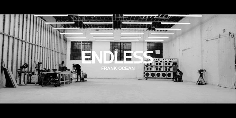 Visual from Frank Ocean’s EndlessFrank Ocean