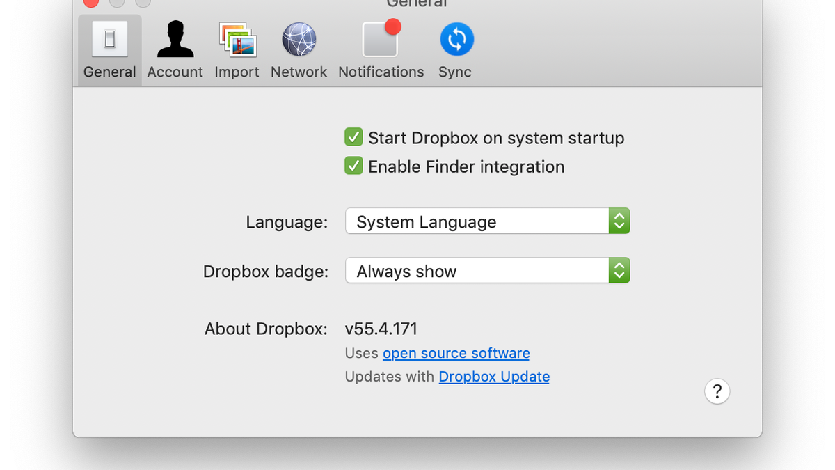 dropbox mac install