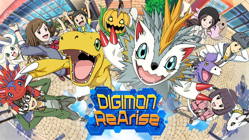 Illustration for article titled The New Digimon Mobile Game Is More About Bonding Than Battling