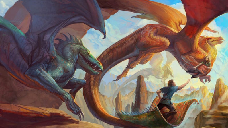 Illustration for article titled Read a very punny excerpt from Piers Anthony's new Xanth novel, Luck of the Draw
