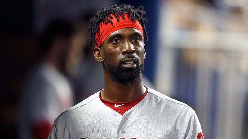 Illustration for article titled Andrew McCutchen Embarrassed He Somehow Hurt Himself Playing Baseball