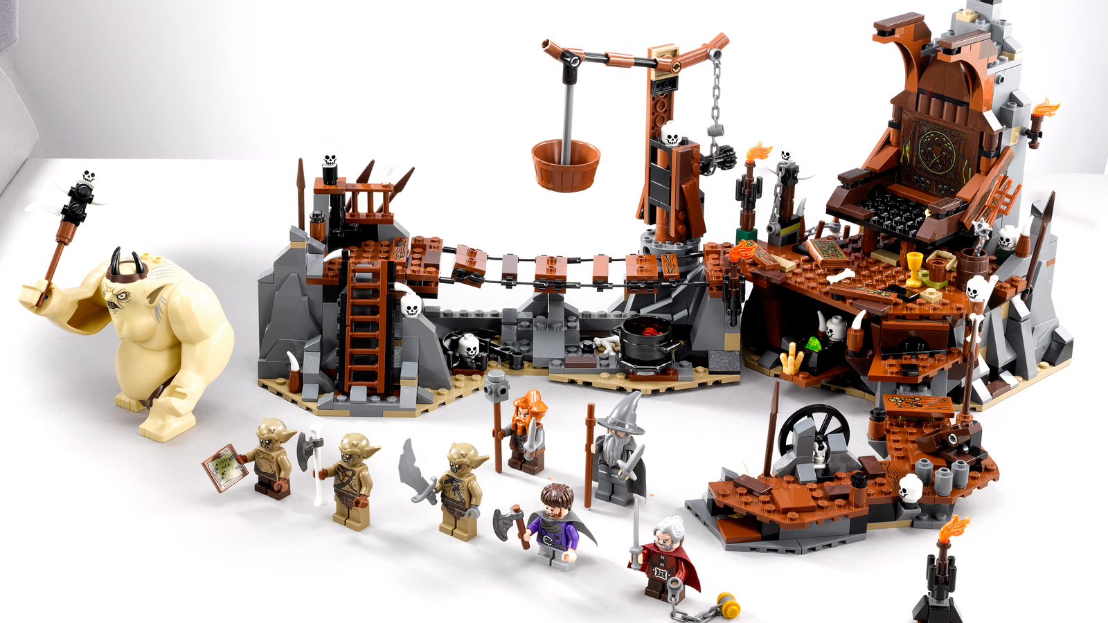lego the hobbit sets with gollum