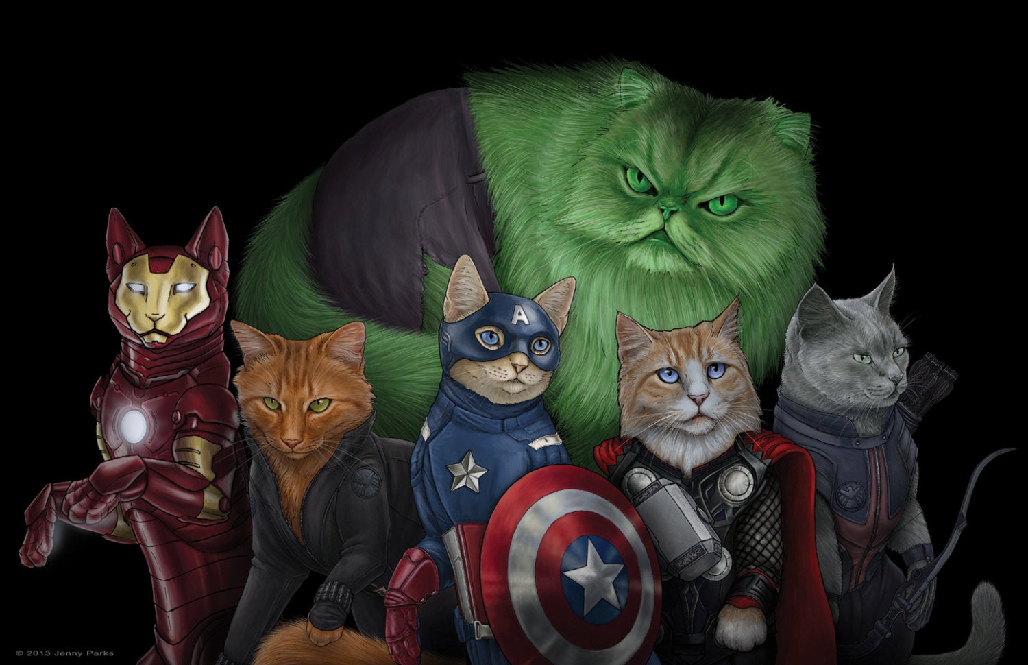 Avengers Cats are the Best Cats