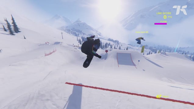 This Great Snowboarding Game Belongs In The Voice Acting Hall Of Shame