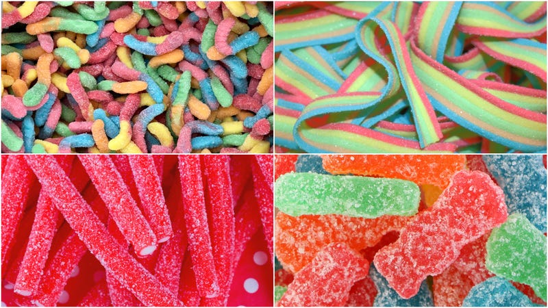Illustration for article titled A formal taxonomy of sour candies
