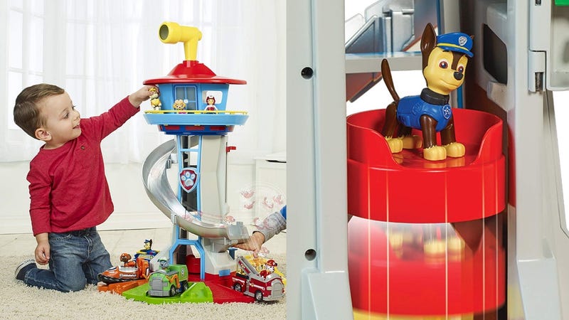 paw patrol my size lookout tower walmart