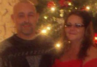 Tanya and Dale Shannon at the holiday party before the crash