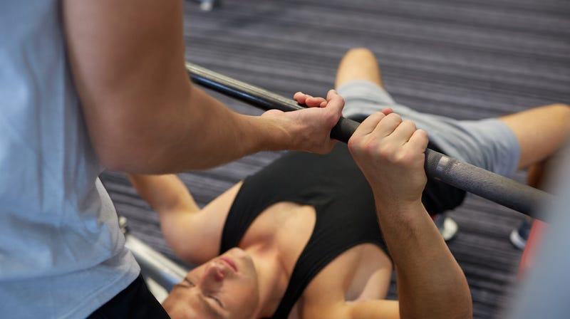Illustration for article titled How to Ask Someone to Spot You on the Bench Press
