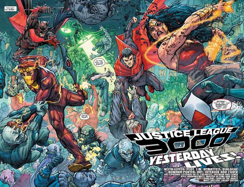 Illustration for article titled Anyone else been reading Justice League 3000?
